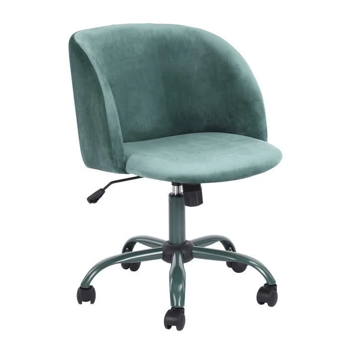 Cadeira de mesa sem braços de veludo Adjustabe