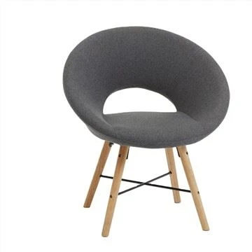 Cadeira de café de novo estilo Cadeira ergonômica de lazer de luxo