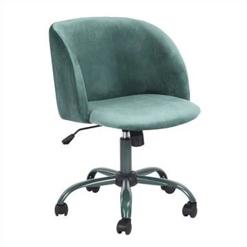 Cadeira de mesa sem braços de veludo Adjustabe