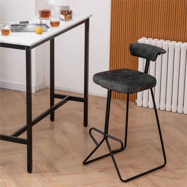 High Quality Fabric Cover Bar Chair