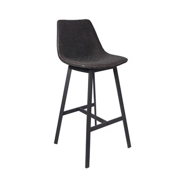 Cadeiras de bar modernas, bancos altos estofados