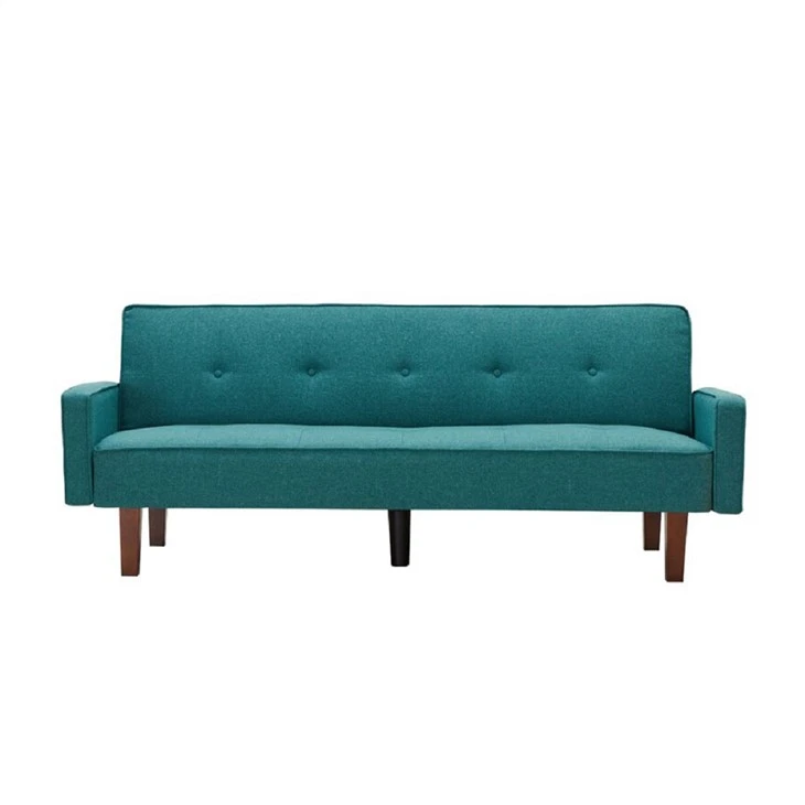 Sofá-cama estofado futon